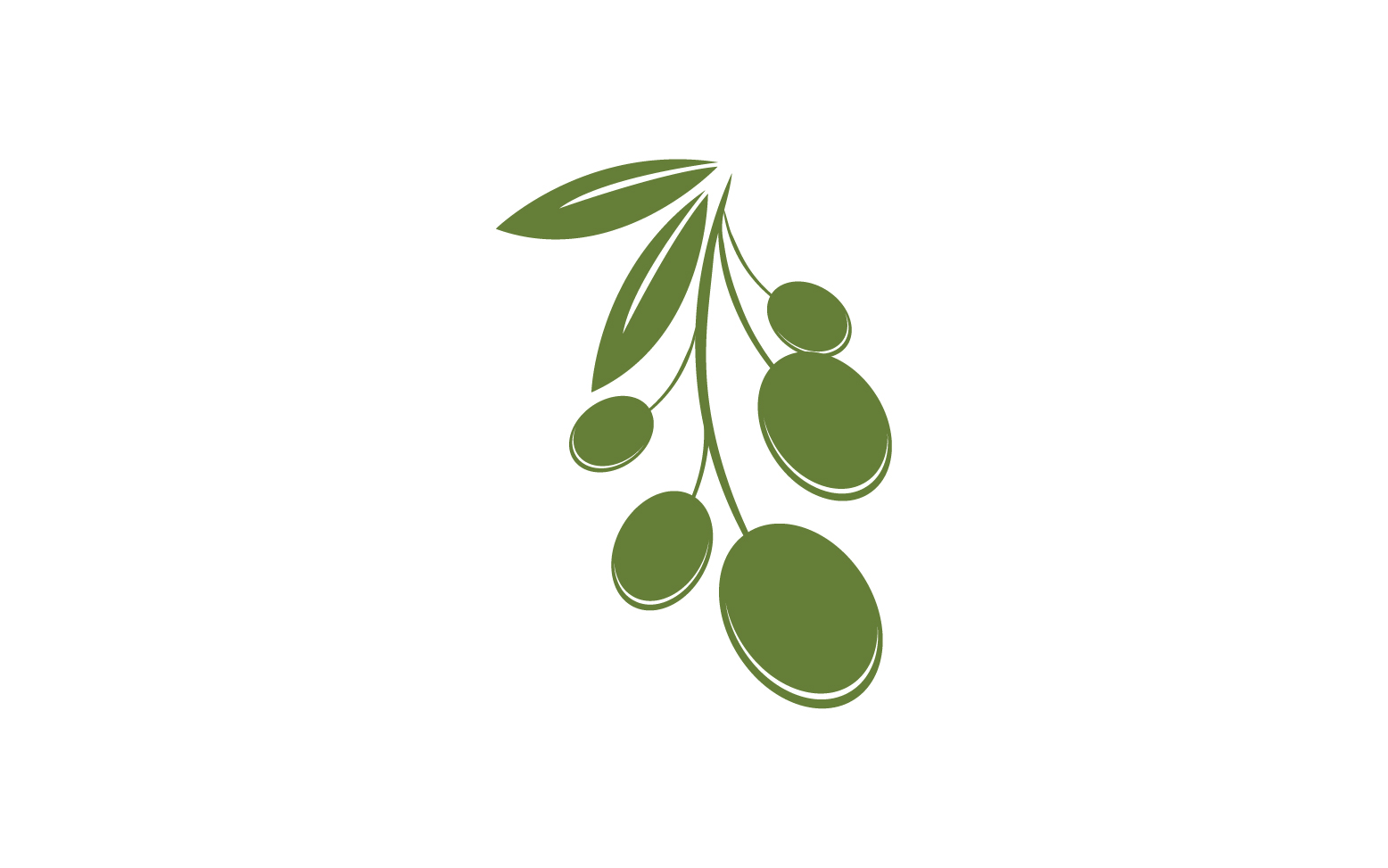 Oil olive icon template logo vector v44