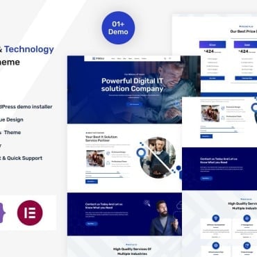 Business Clean WordPress Themes 392567