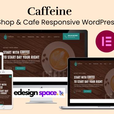 Cafe Coffee WordPress Themes 392568