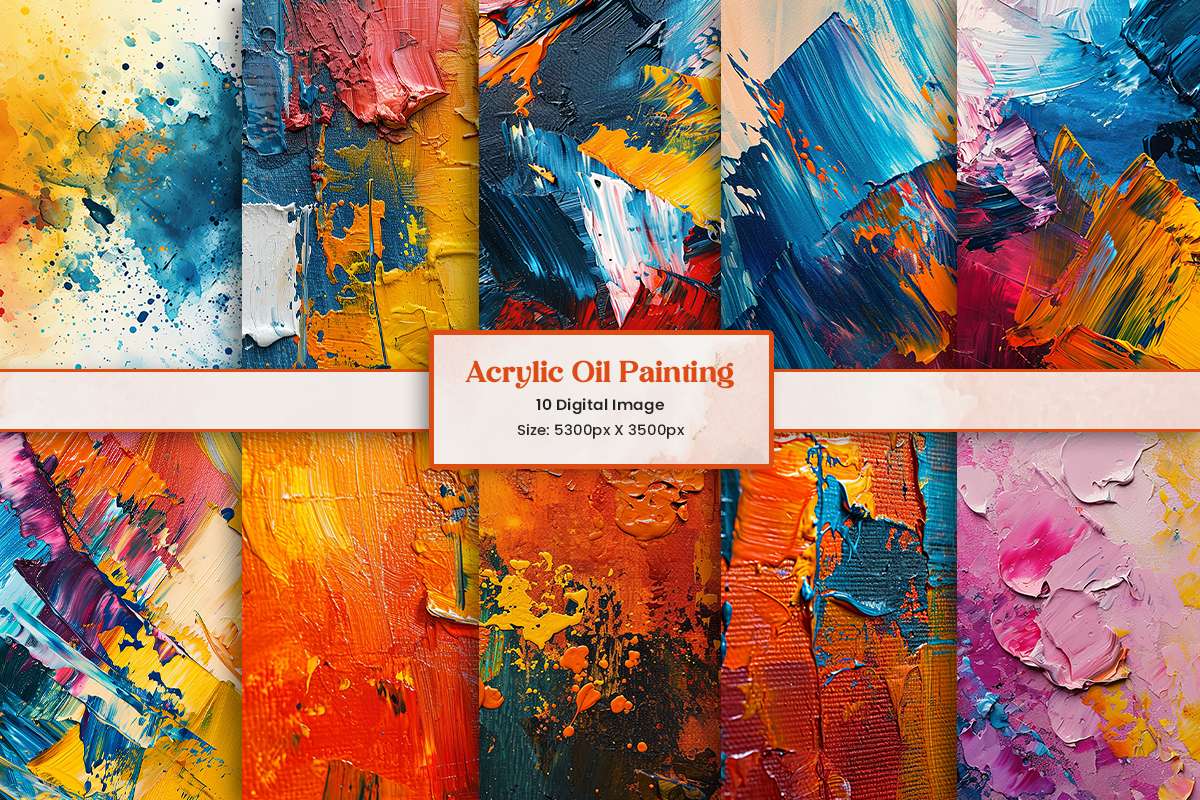 Abstract colorful acrylic oil painting texture and watercolor ink alcohol splash background