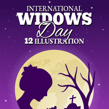 Widows Day Illustrations Templates 392999