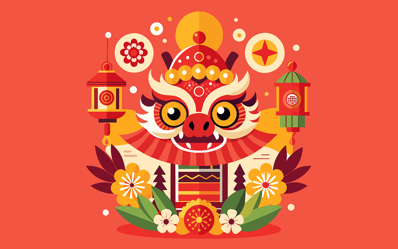 Chinese New Year Unique Vector Design 20