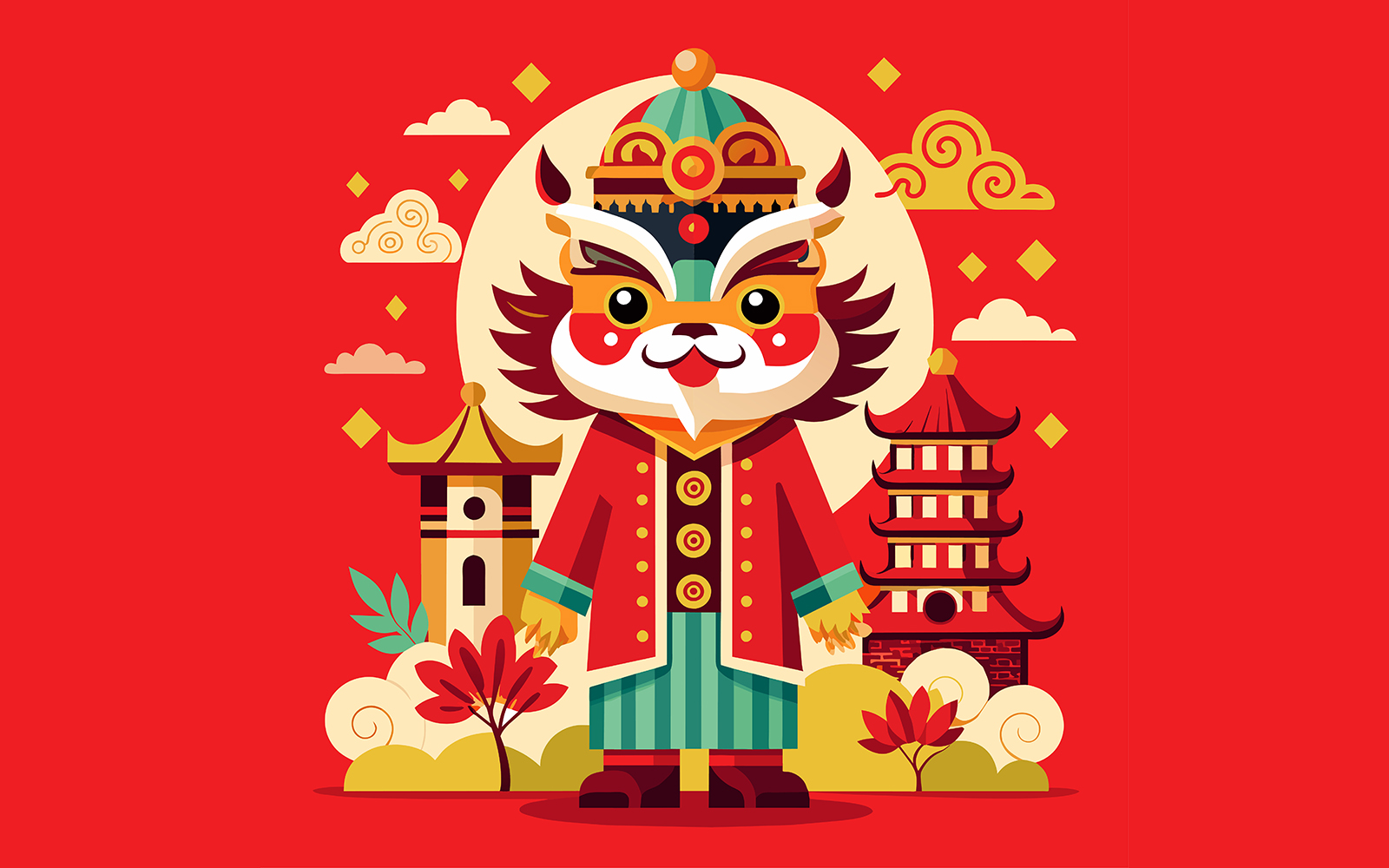 Chinese New Year Unique Vector Design 24