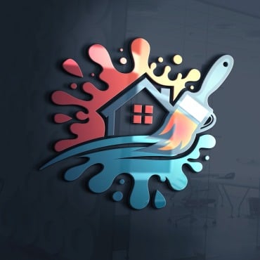 House Splash Logo Templates 394491