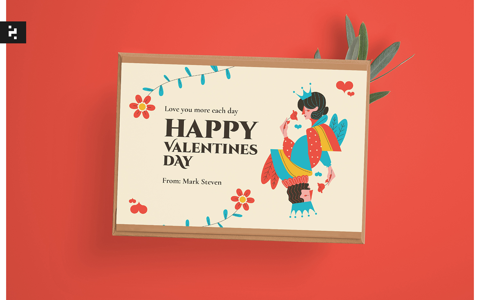 Valentine Days Greeting Card