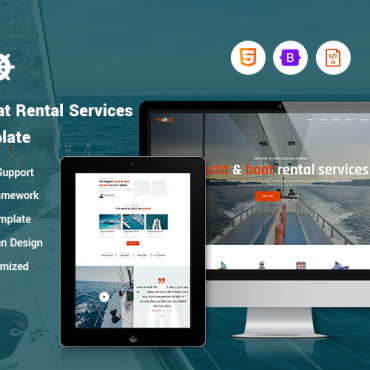 Anchor Boat Responsive Website Templates 394691