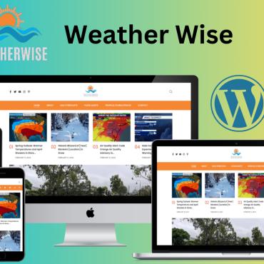 Daily Forecast WordPress Themes 394791