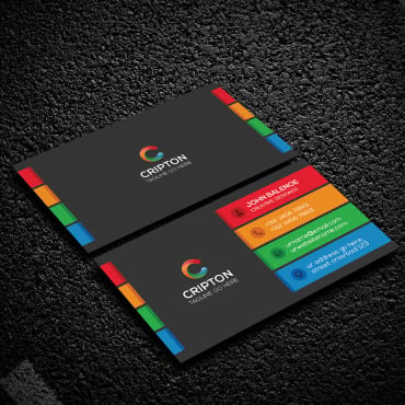 Colorful Colourful Corporate Identity 394856