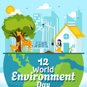 Environment Day Illustrations Templates 395029