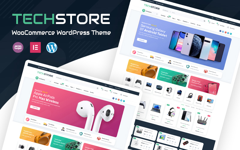TechStore -  Electronics WooCommerce WordPress Theme