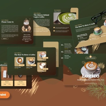 Business Cafe PowerPoint Templates 395281