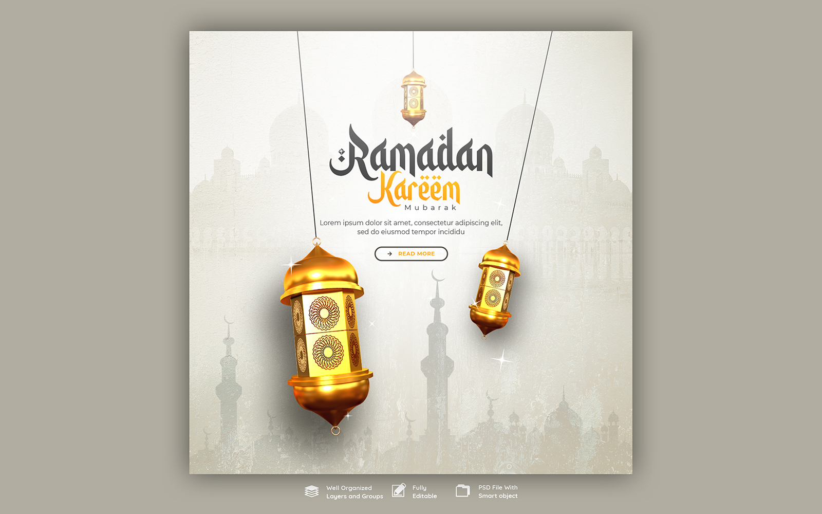 Ramadan Kareem  Social Media Template