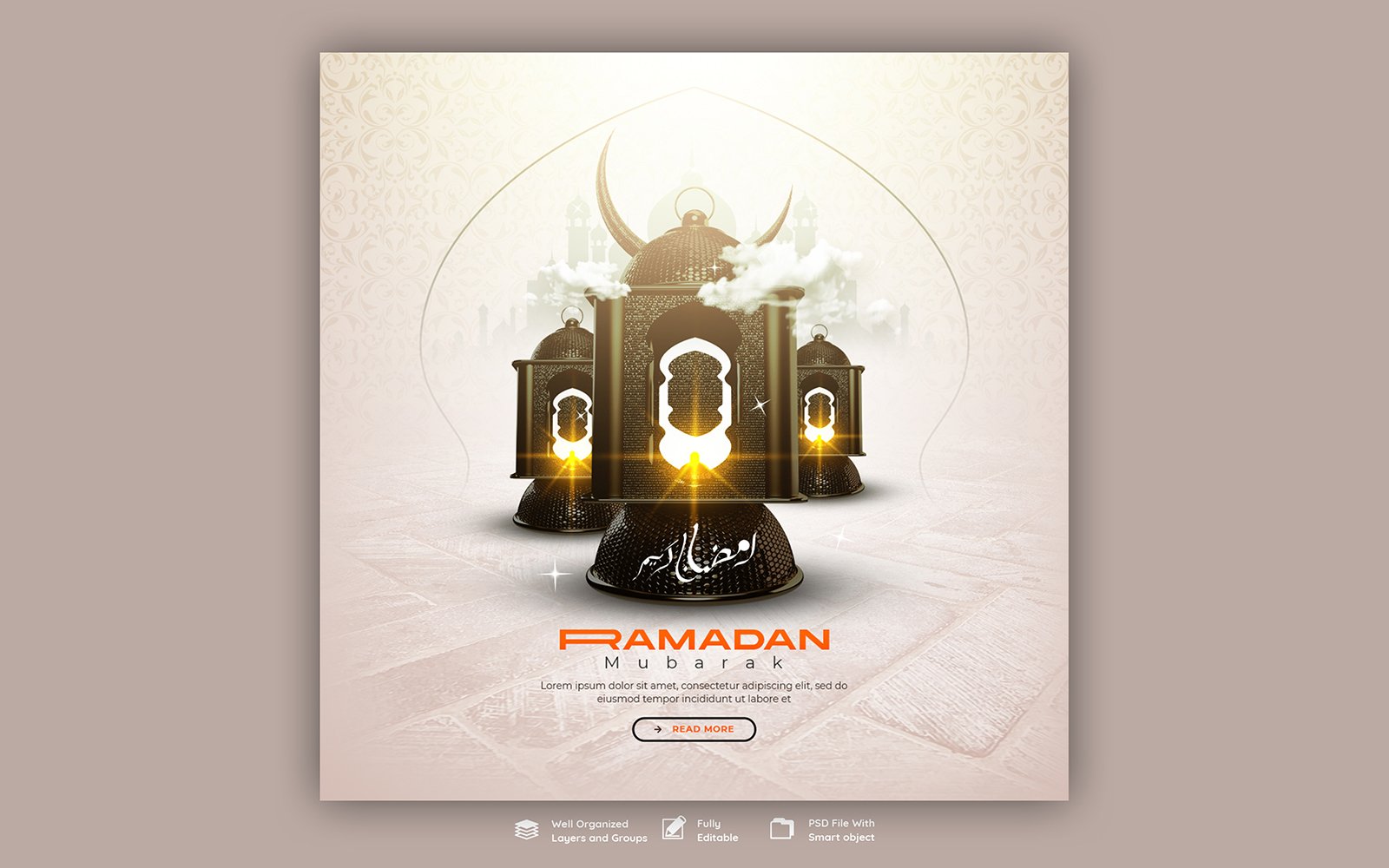 Ramadan  Kareem  Social  Media Template