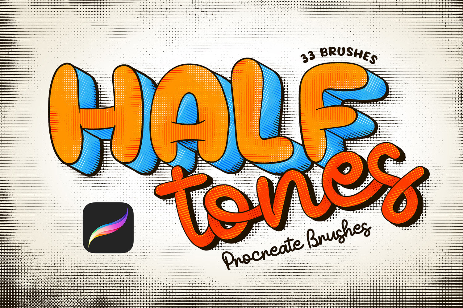 Halftone Procreate Brushes