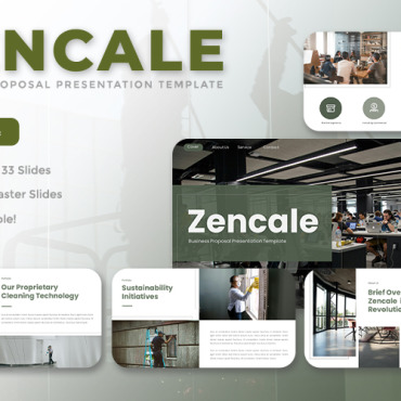 Business Clean Keynote Templates 395430