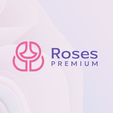 Rose Wedding Logo Templates 395478