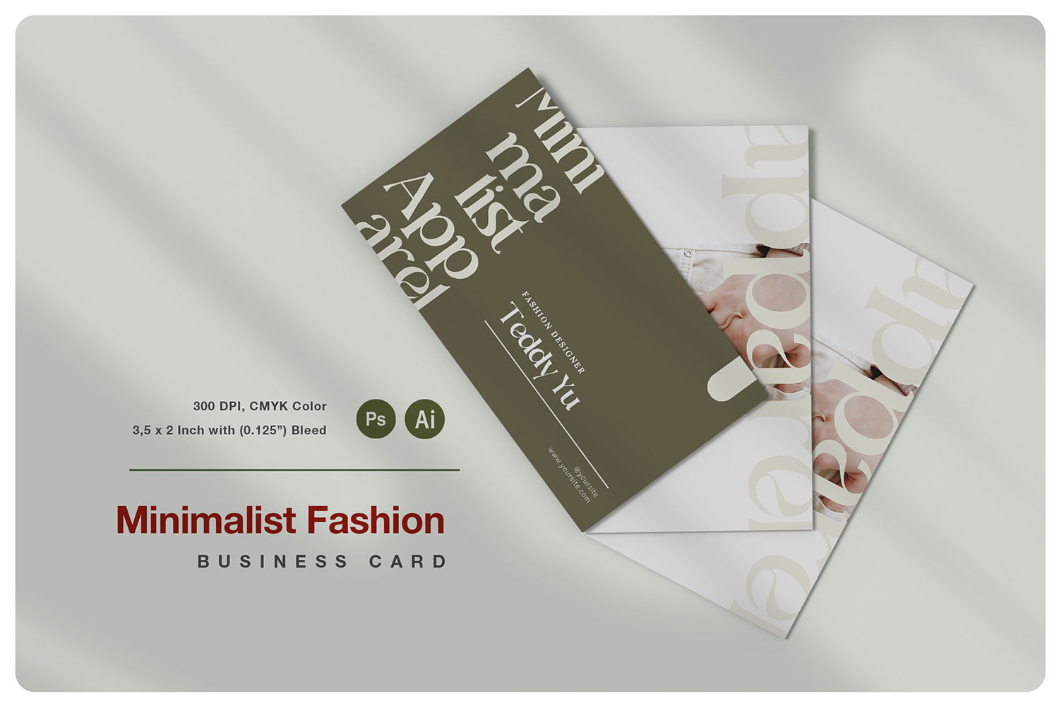 Minimalist Fashion Business Card