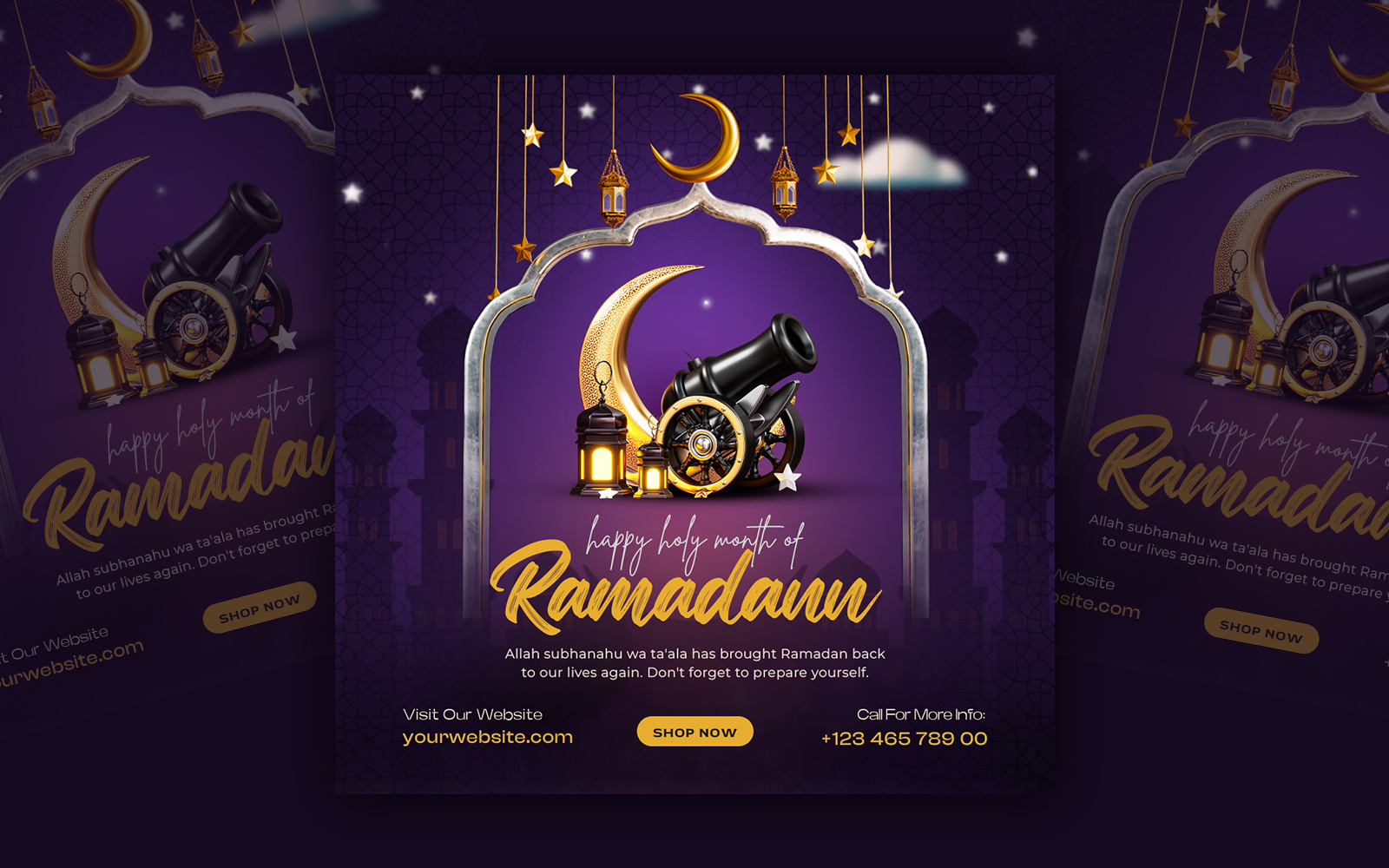 Ramadan Kareem  Social Media  Template  design