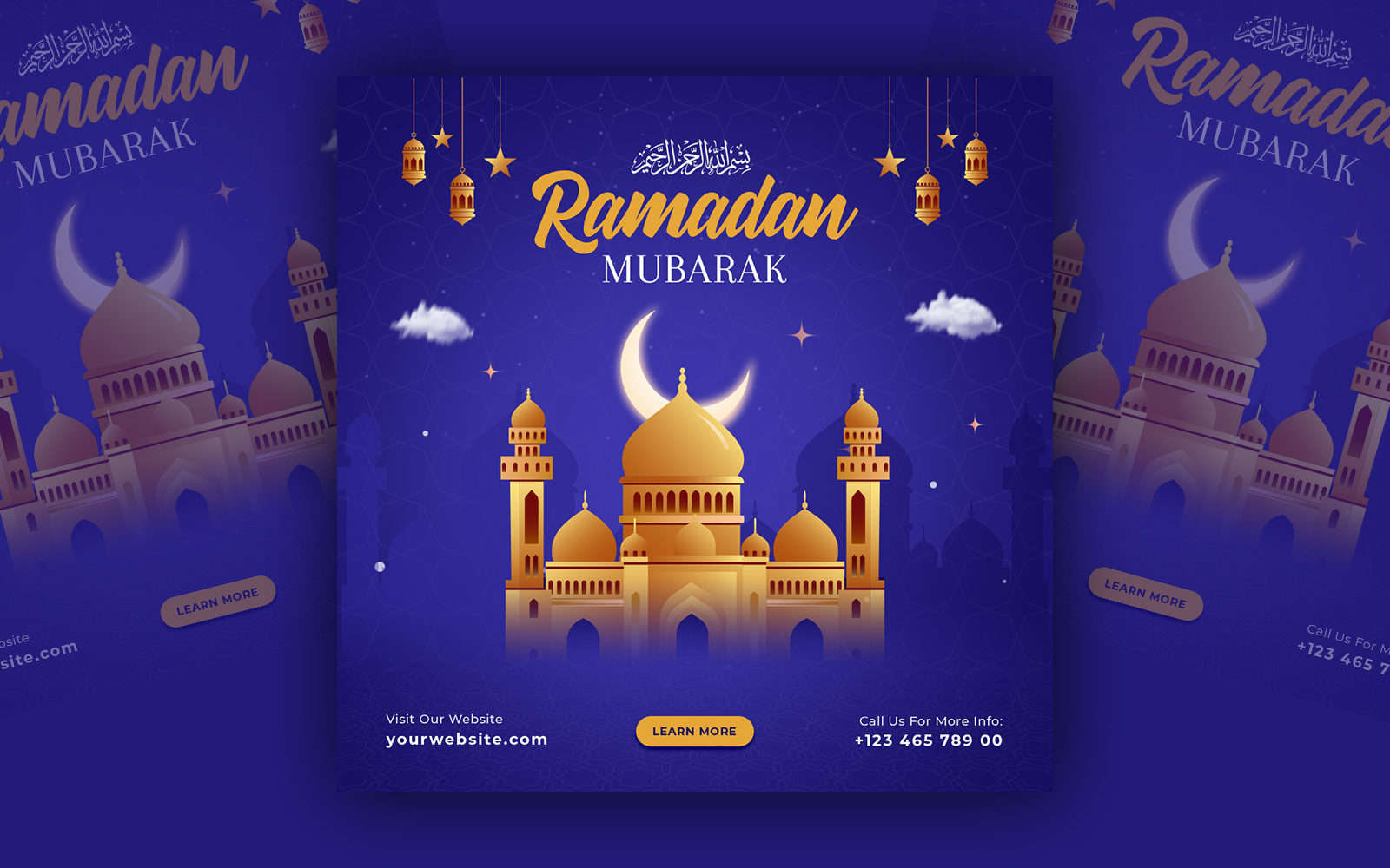 Ramadan Kareem   Social  Media Template