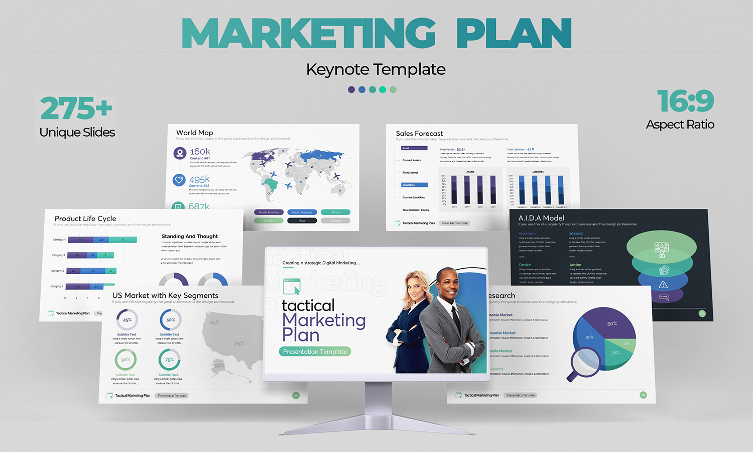Tactical Marketing Plan Keynote Template