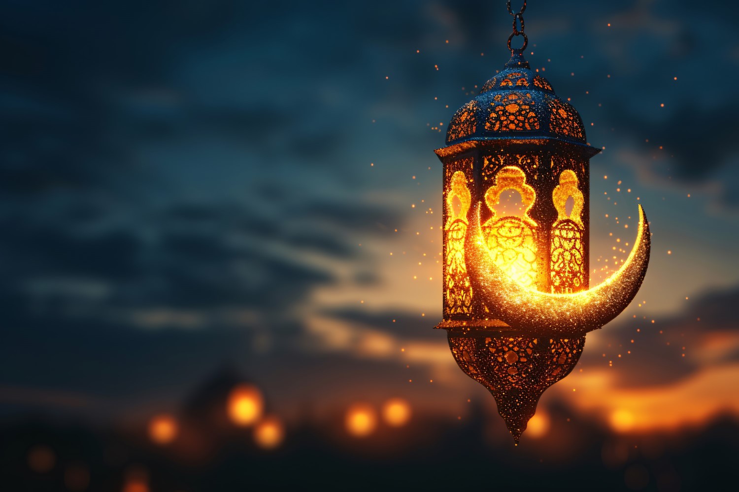 Ramadan Kareem greeting banner design with lantern 04