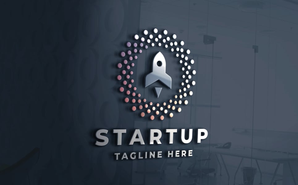 Startup Business Professional Logo Temp