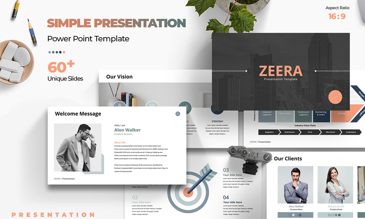 Zeera Presentation PowerPoint Template