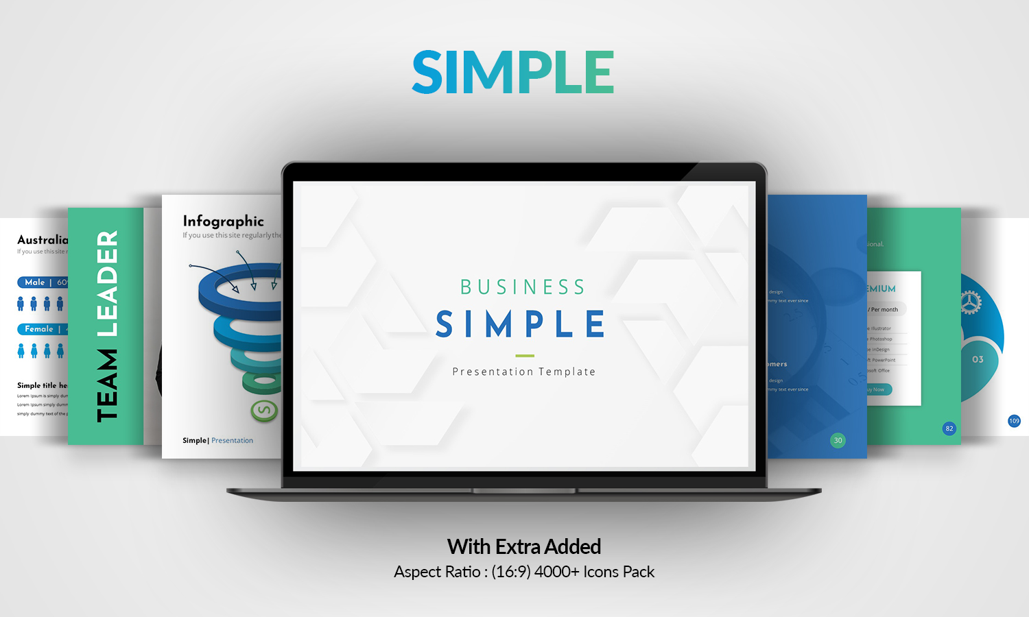 Business Smiple Google Slides Template