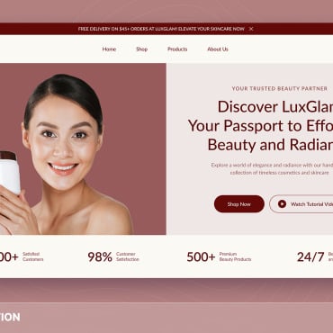 Beauty Product UI Elements 396469