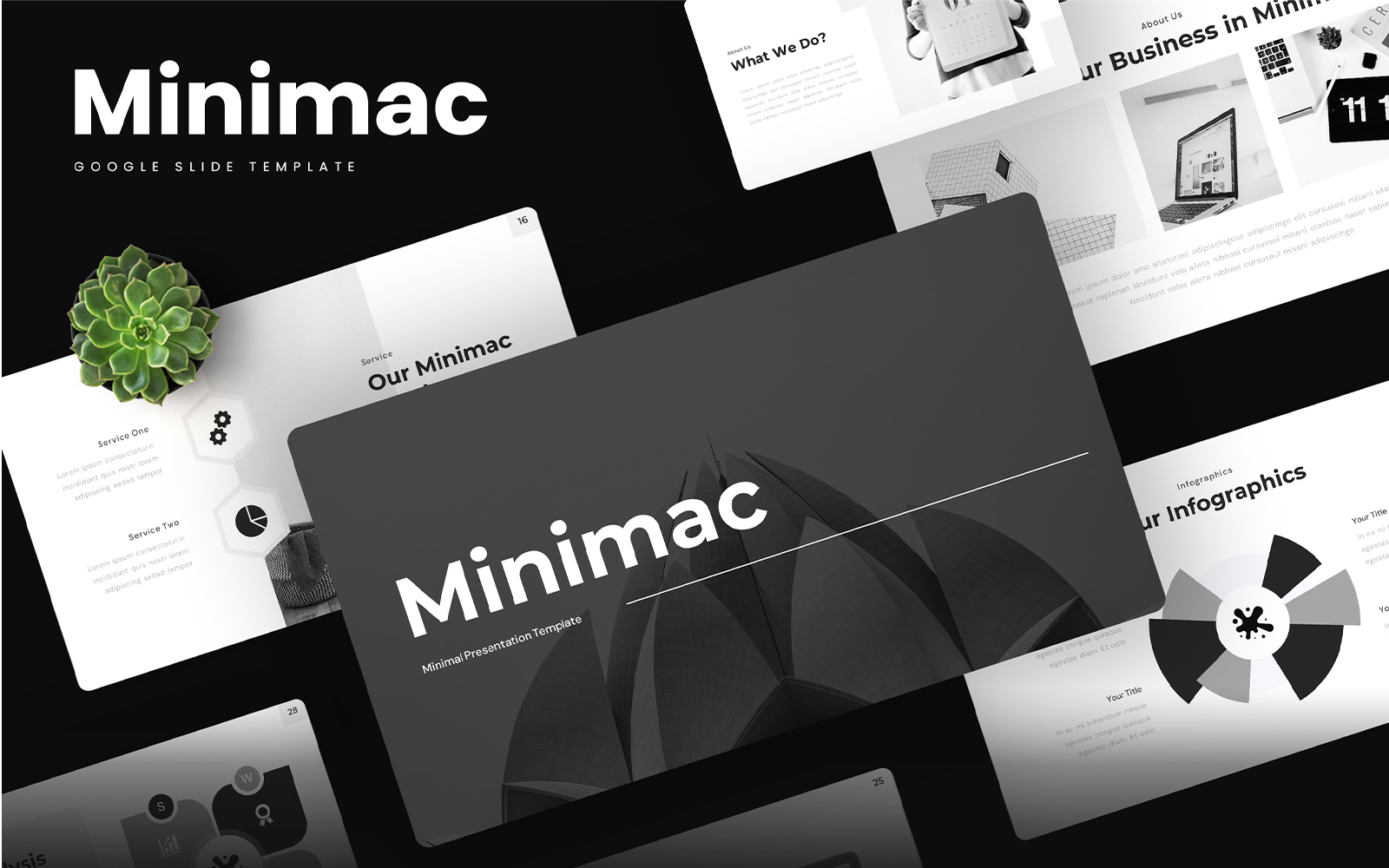 Minimac – Minimal Google Slides Template
