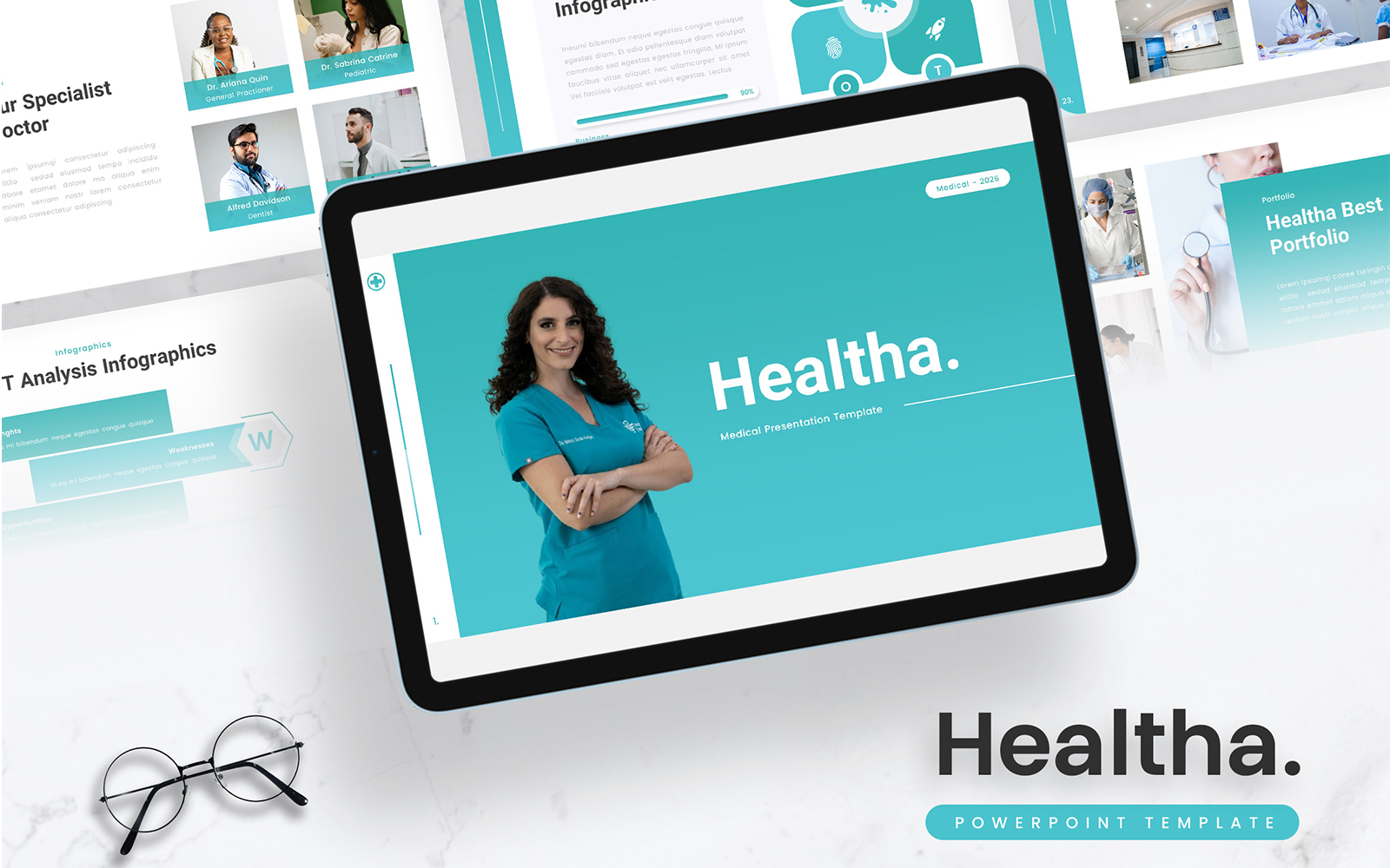 Healtha – Medical PowerPoint Template