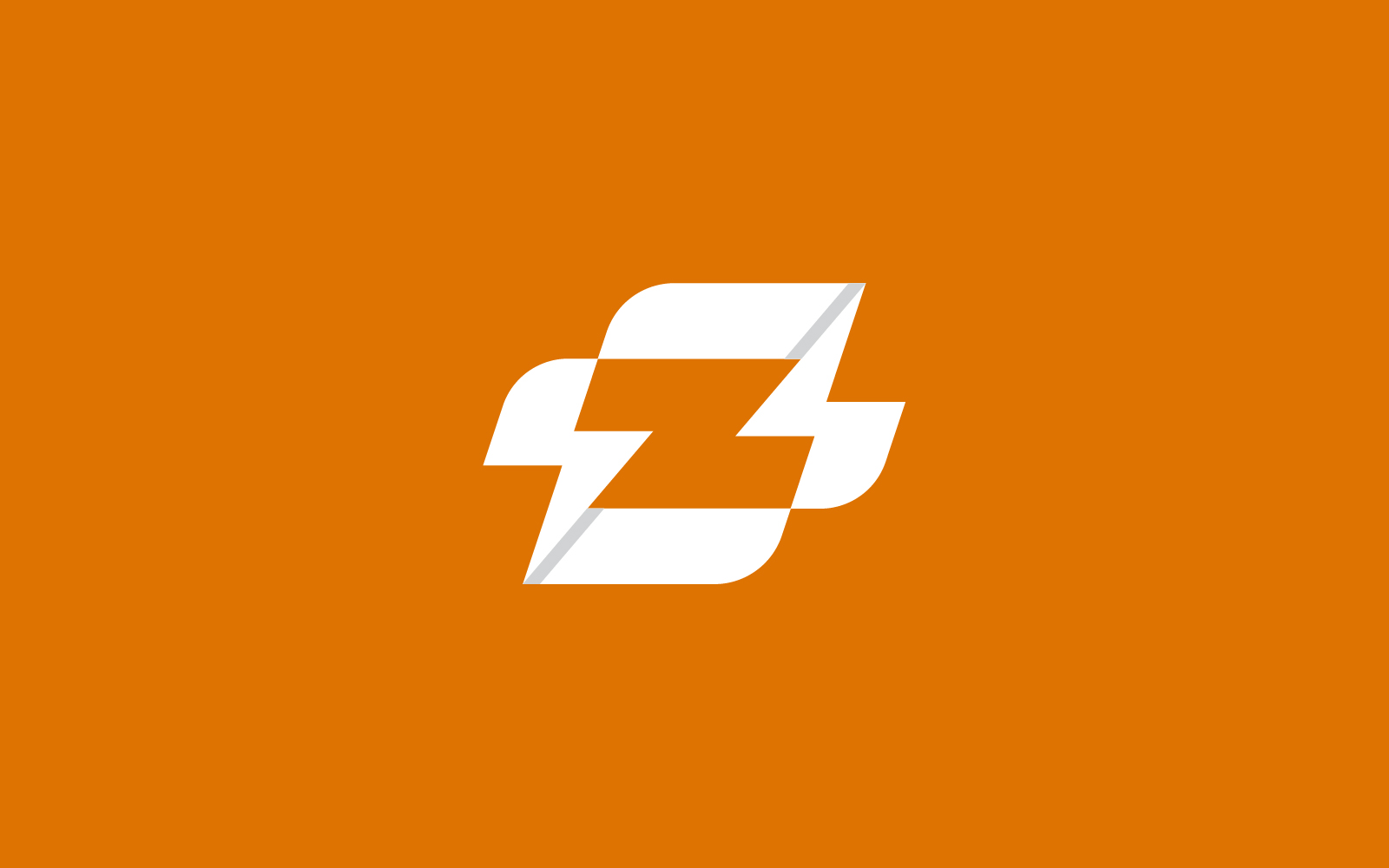 Letter Z Volt or voltage logo design template