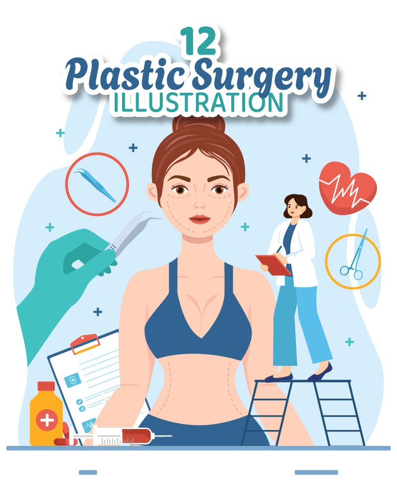 12 Plastic Surgery Illustration