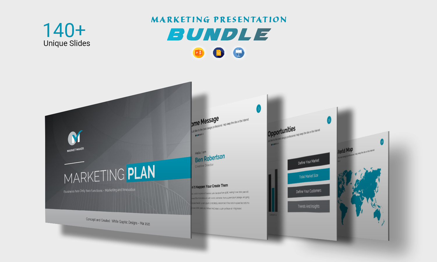 Marketing Plan Presentation Bundle