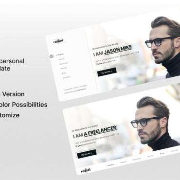 Clean Creative Landing Page Templates 397131