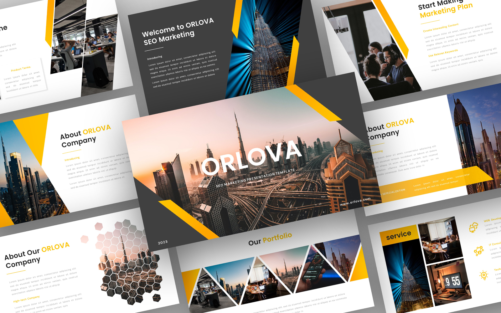 Orlova – SEO Agency Keynote Template