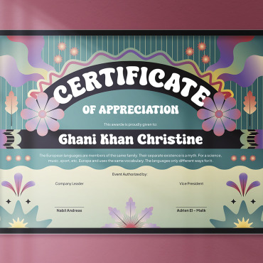 Green Colorful Certificate Templates 397255