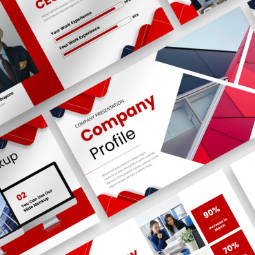 Profile Business PowerPoint Templates 397303
