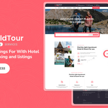 Tour Travel WordPress Themes 397342
