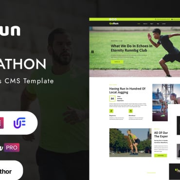 Marathon Sports WordPress Themes 397344