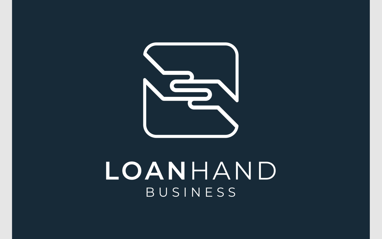 Loan Payment Handshake Logo