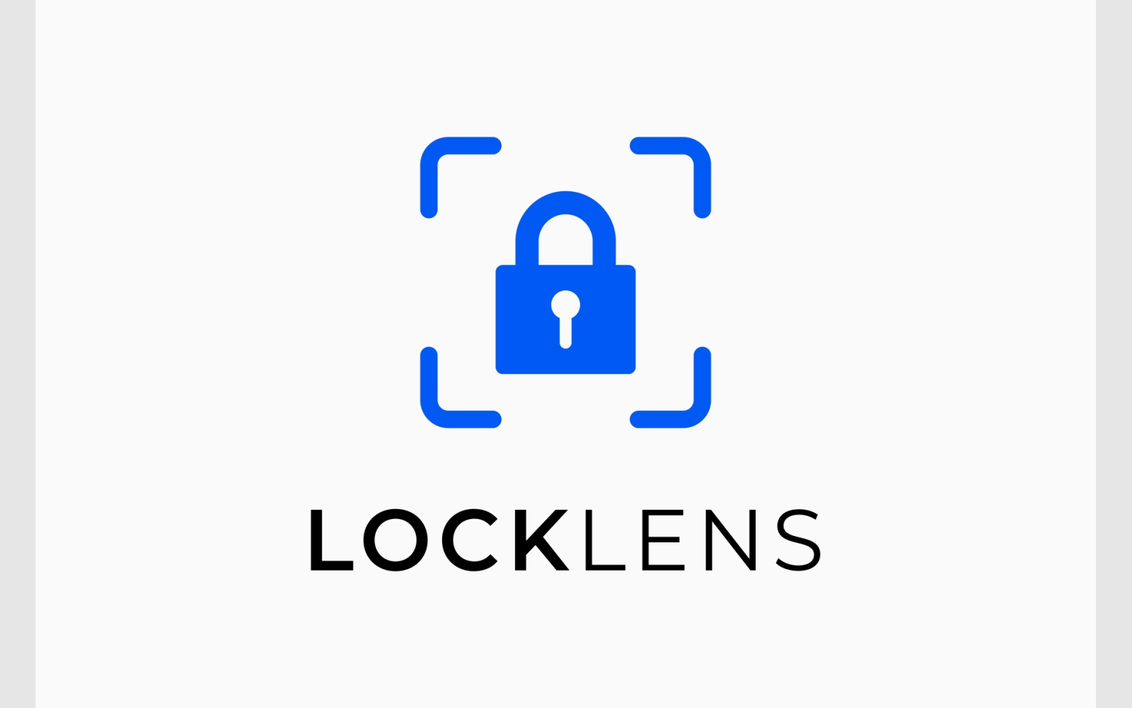 Lock Padlock Camera Focus Logo