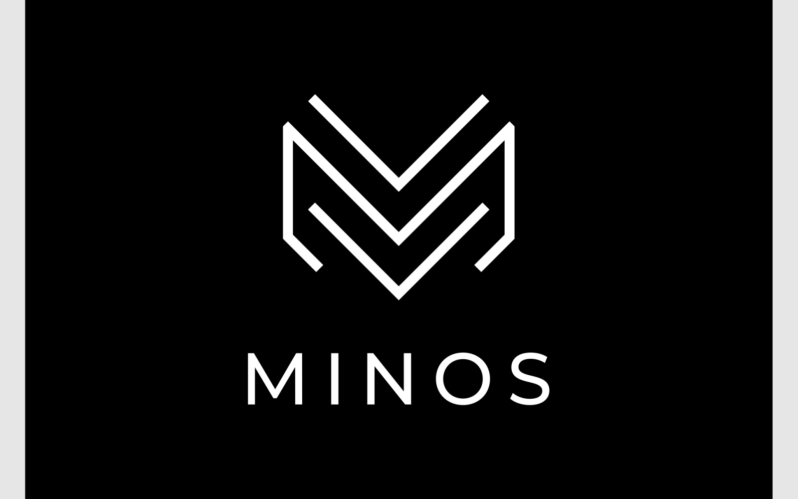 Letter M Minimalist Luxury Logo