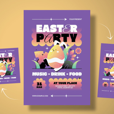 Colorful Easter Corporate Identity 397471