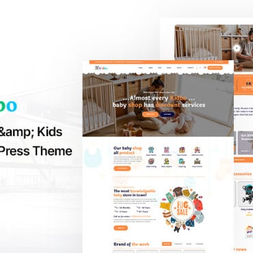 Babysitter Care WordPress Themes 397516