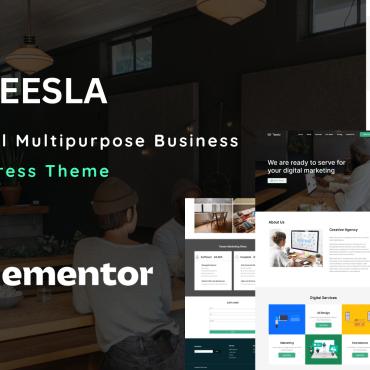 Business Clean WordPress Themes 397665