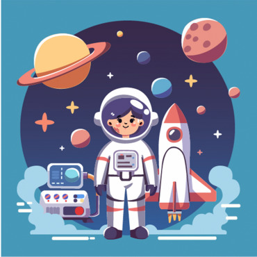 Human Space Illustrations Templates 397704