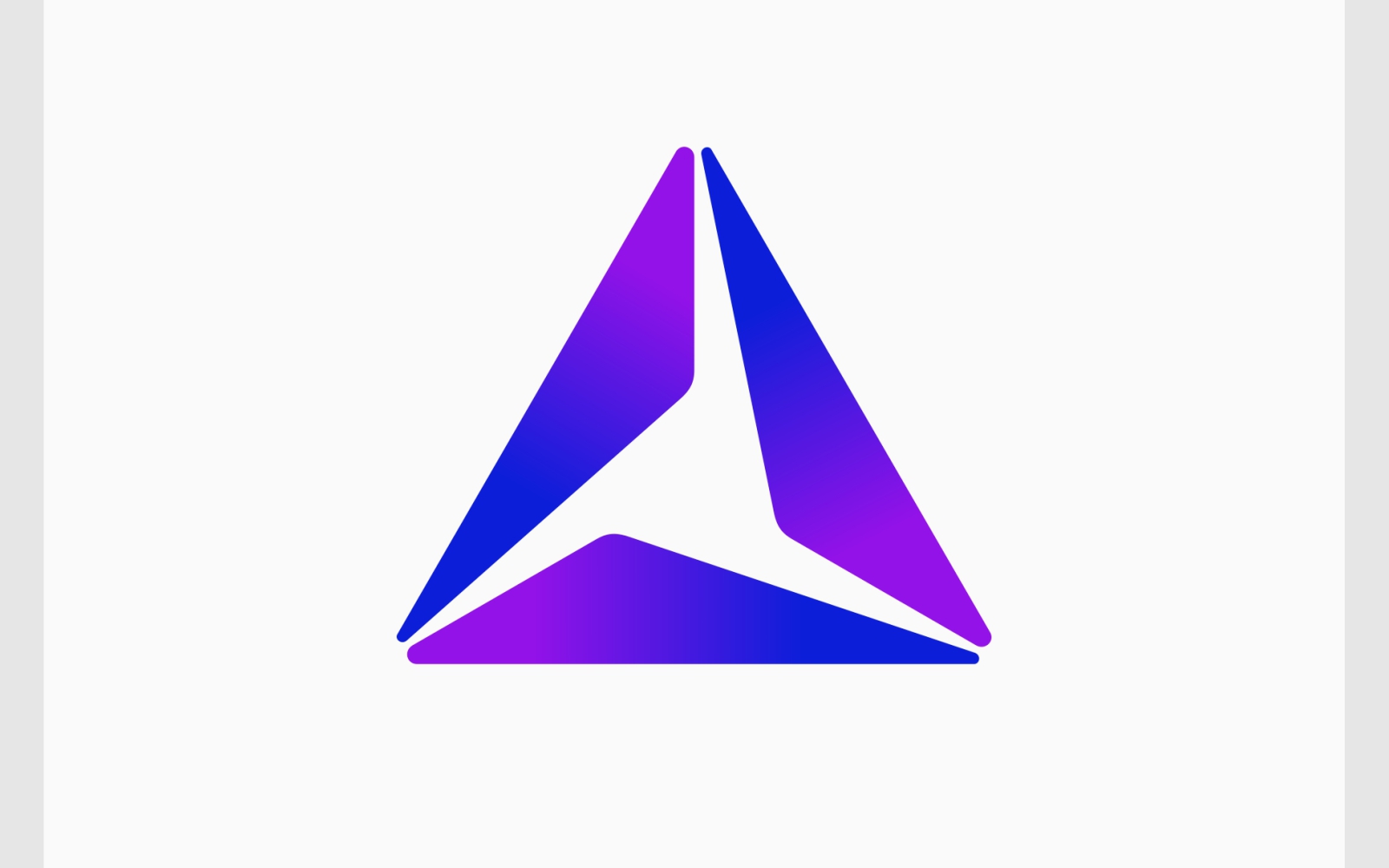 Triangle Triangular Modern Logo