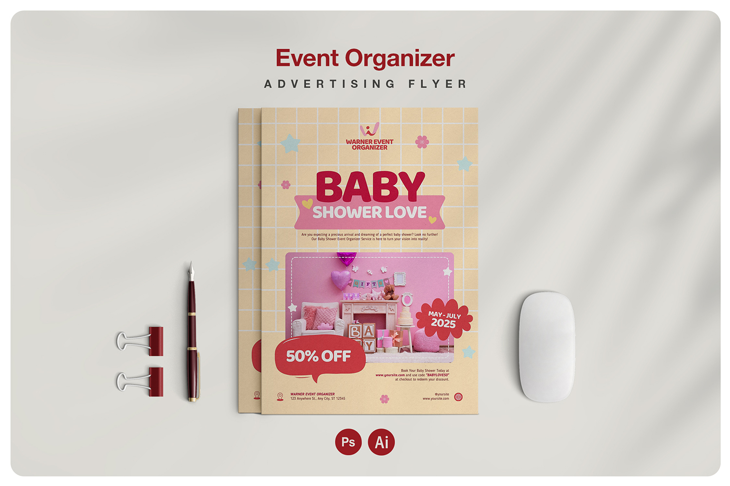 Advertising Event Organizer Flyer