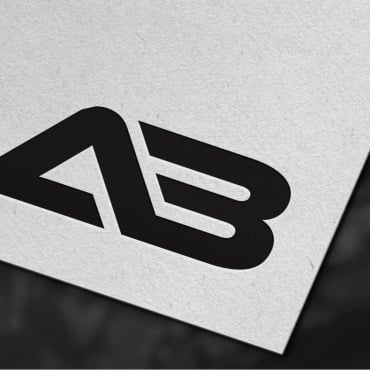 Ab Letter Logo Templates 398005